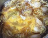 ささみ&麺つゆdeとろ〜り美味しい親子丼作り方5写真