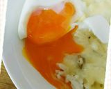 カルボナーラ ご飯に掛けて ～リゾット風作り方6写真