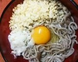カップ麺より早くできちゃう卵かけ蕎麦♪作り方5写真