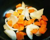 まな板なし♪5分で旨味ぎゅっと野菜スープ作り方3写真