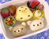 リラックマ✩キャラ弁作り方18写真