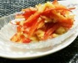 パプリカのわさび味噌和え　簡単です。作り方5写真