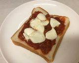 朝食はイタリアン♪マルゲリータトースト作り方4写真