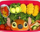 スティッチ✩簡単キャラ弁作り方10写真