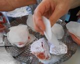 鮭とかぶの蒸し物~菊あんかけ~作り方3写真