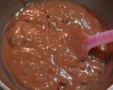胡麻甘納豆チョコケーキ作り方4写真