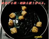 肉団子パスタ☆ミルキーガリバタソース！作り方2写真
