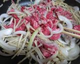 ごぼうと牛肉の柳川風作り方2写真