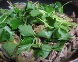 ごぼうと牛肉の柳川風作り方4写真