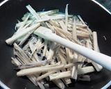 レンコンとジャコの味噌きんぴら作り方3写真