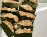 ふわふわのはんぺん入り鶏の海苔つくね♡作り方2写真