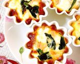 リコッタで☆鮭ほうれん草の皮なしキッシュ作り方12写真