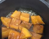 ほっくりツヤ〜なかぼちゃ煮物★味薄め★作り方6写真
