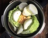 お腹に優しい野菜のソースでグラタンピザ作り方3写真