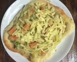 お腹に優しい野菜のソースでグラタンピザ作り方11写真