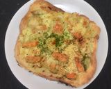 お腹に優しい野菜のソースでグラタンピザ作り方13写真