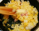 8歳児の創作料理♥バター炒飯作り方1写真