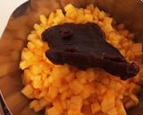 柿のつぶつぶ羊羹作り方1写真