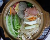 鶏鍋（血管プラークダイエット食972）作り方1写真