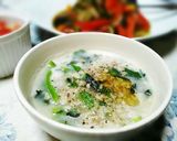 お腹すっきり＊梅こぶ茶でオートミール粥作り方4写真