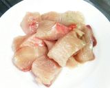 切身魚のチリマヨ風作り方1写真