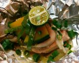 簡単♪幸せ～♪秋鮭ときのこのホイル焼き作り方13写真