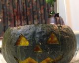 ハロウィンに!まるごとかぼちゃバーグ作り方4写真