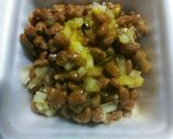 納豆薬味は梅塩昆布と玉ねぎ☝納豆アレンジ作り方3写真