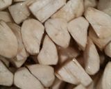 白だし*蜂蜜プラス*胡麻だらけの酢ゴボウ作り方1写真