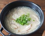 すりレンコンとキノコの中華風スープ作り方7写真