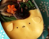 オムライスでポムポムプリンのキャラ弁作り方5写真