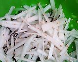 大根の皮の箸休め作り方1写真