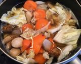 出汁の旨味野菜の甘みと香り広がるいりこ汁作り方7写真