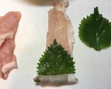 豚肉のしそ巻き作り方1写真