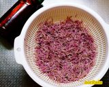 料理デハナイが桃色食用菊の下処理ちゃん！作り方7写真