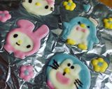 デコペン(チョコペン)でキャラクター作り方2写真