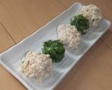 つぶし里芋のオードブルとお焼き作り方5写真