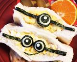 簡単キャラ弁☆ミニオンな卵ポケットサンド作り方10写真