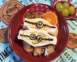 簡単キャラ弁☆ミニオンな卵ポケットサンド作り方11写真