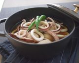 ストウブでイカと小芋の煮つけ作り方5写真