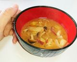 ７大アレルゲン不使用☆さつま芋のお味噌汁作り方4写真