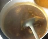 お餅入り油揚げと長ネギのカレーうどん作り方8写真