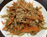 きんぴらごぼうとにんじん作り方3写真