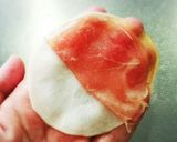 生ハムと柿とかぶのサラダ作り方4写真