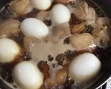 鶏肉とゆで卵のすっぱ煮♡作り方3写真