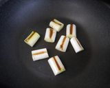 天かすと焼き長ねぎのみそ汁作り方1写真