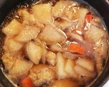 簡単★絶品★モッチモチ鶏ゴボウのすり身汁作り方6写真