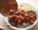 カレーカツ丼作り方9写真
