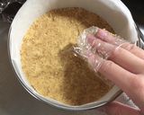 りんごの花*レアチーズケーキ作り方5写真