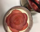 りんごの花*レアチーズケーキ作り方9写真
